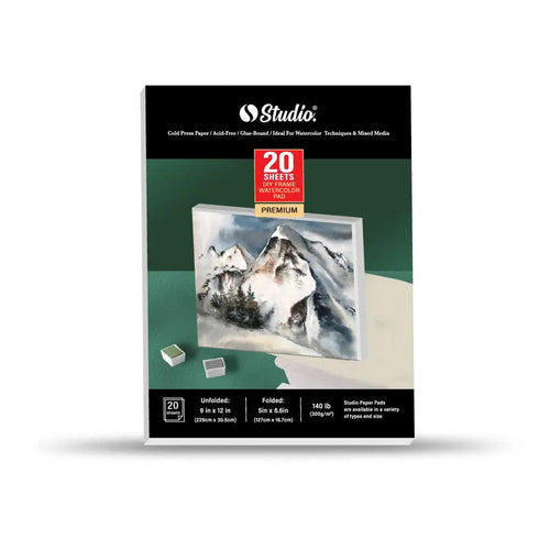 Studio Watercolor Frame Pad - The Stationers
